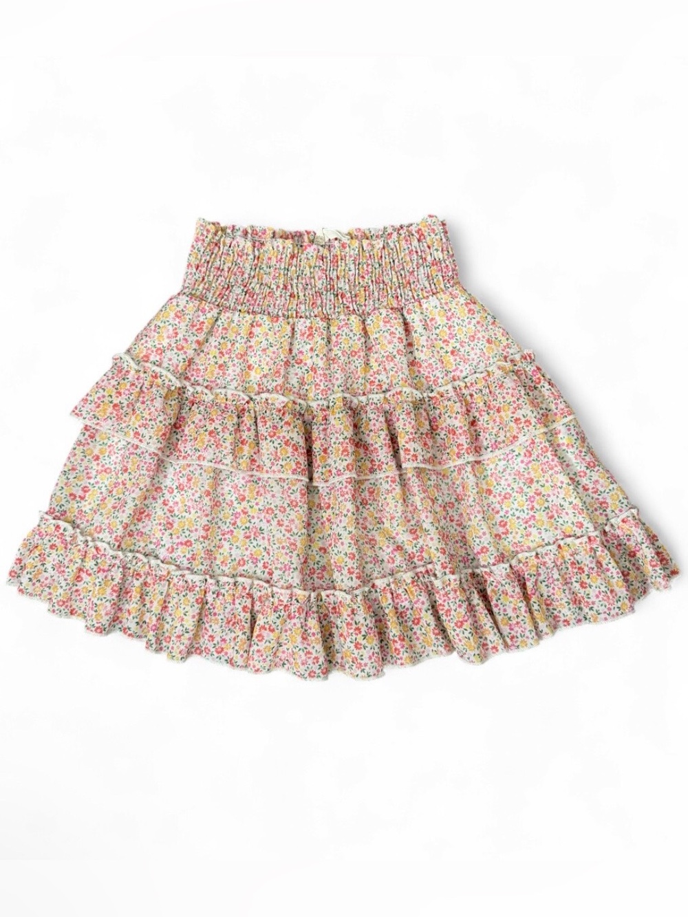 Altar’d State Floral Tiered Skirt, Size S